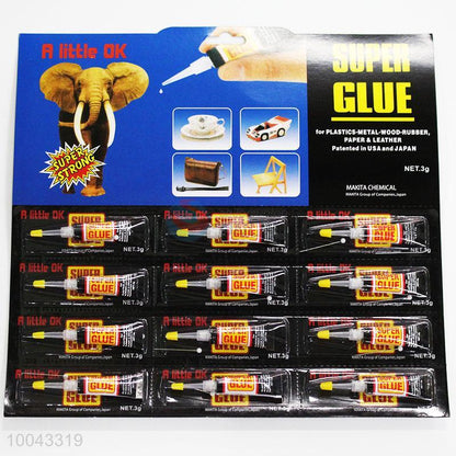 1634- Powerful Power instant super Glue For Rubber,Plastics,Wood,Metal,Leather