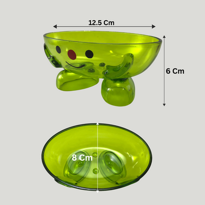 1235- Plastic Non Slip Cute Toy Shape Soap Holder