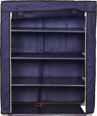 1264- 4 Tire Non oven Fabric shoe stand Home Decore