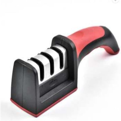 1008- Steel Kitchen Knife Sharpener 3 Stage Manual