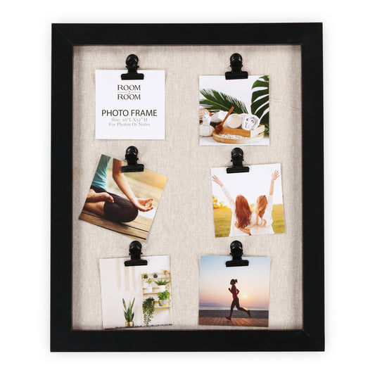 Photo Collage Frame With 6 Clips