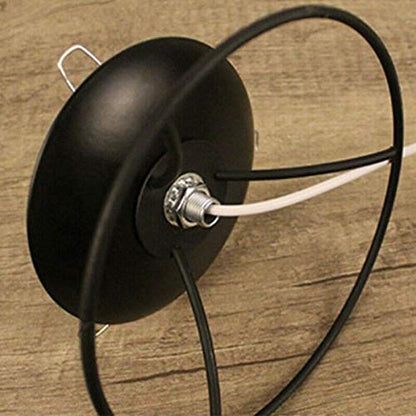 1052- Modern Minimalist LED Thread Table Lamp USB Plug Bedroom Bedside Lamp