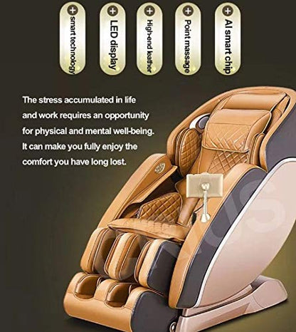 3D Zero Gravity Full Body Massage Chair With Touch Panel