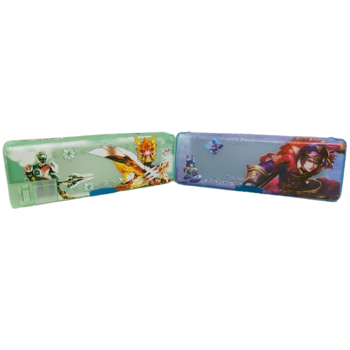 Plastic Double side Pencil Box | Stationary