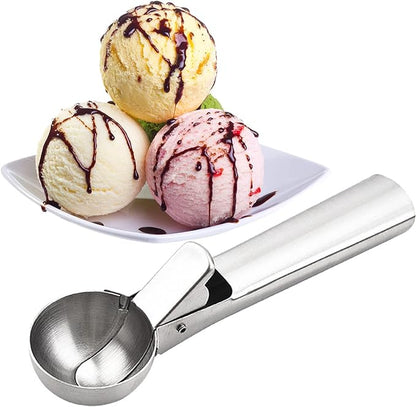 1288- Ice Cream Serving Spoon Scooper Stainless Steel Ice-cream Spoon