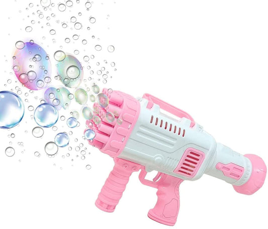 32 Holes Automatic Bubble Gun Toy for Kids