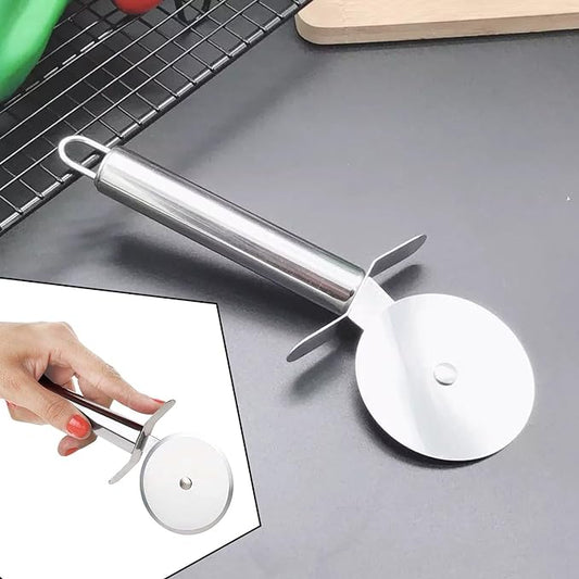 Kitchen Stainless Steel Pizza Cutter/Pizza Slicer/Pastry Cutter Silver
