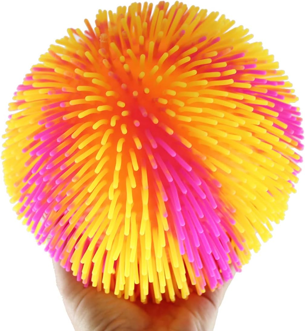 1419- Jumbo  Puffer Ball Sensory Fidget and Stress Balls (Random colour) 1Pcs