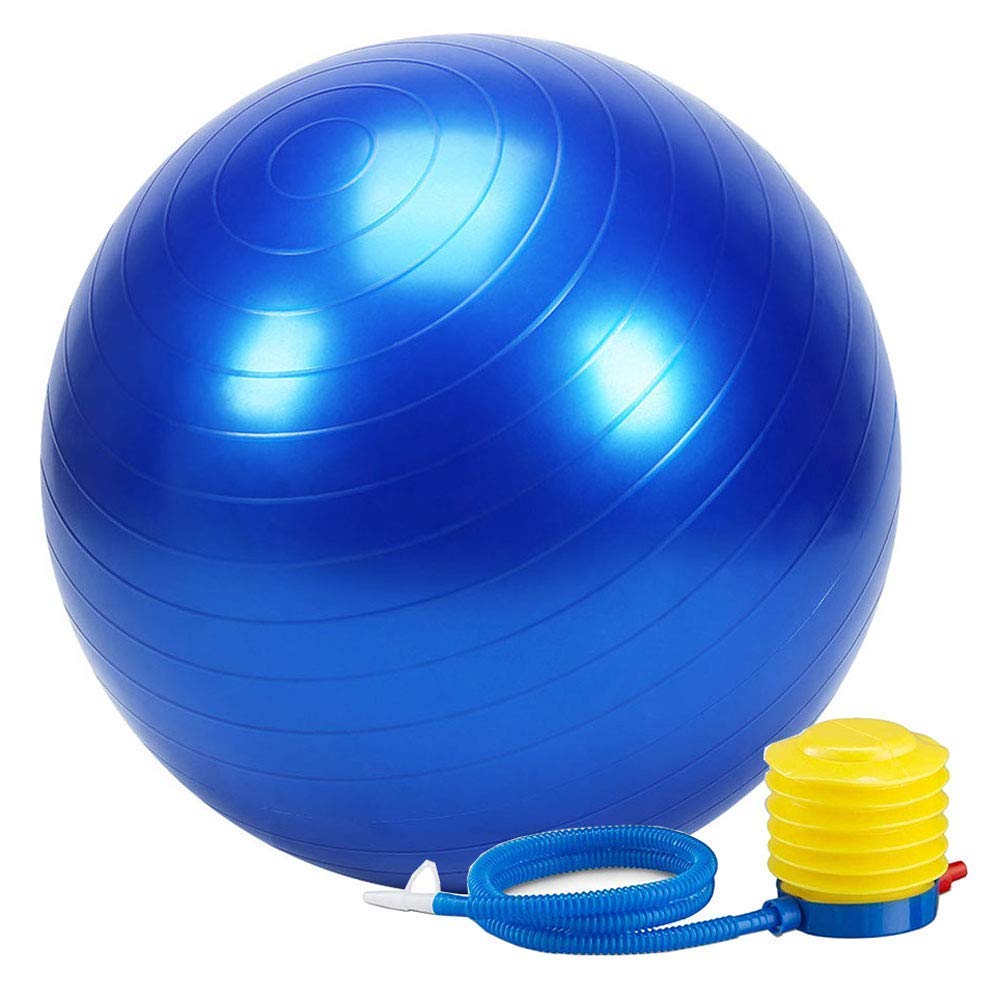 1029- 85cm Gym Ball for Exercise Anti Burst Exercise Ball with Foot Pump