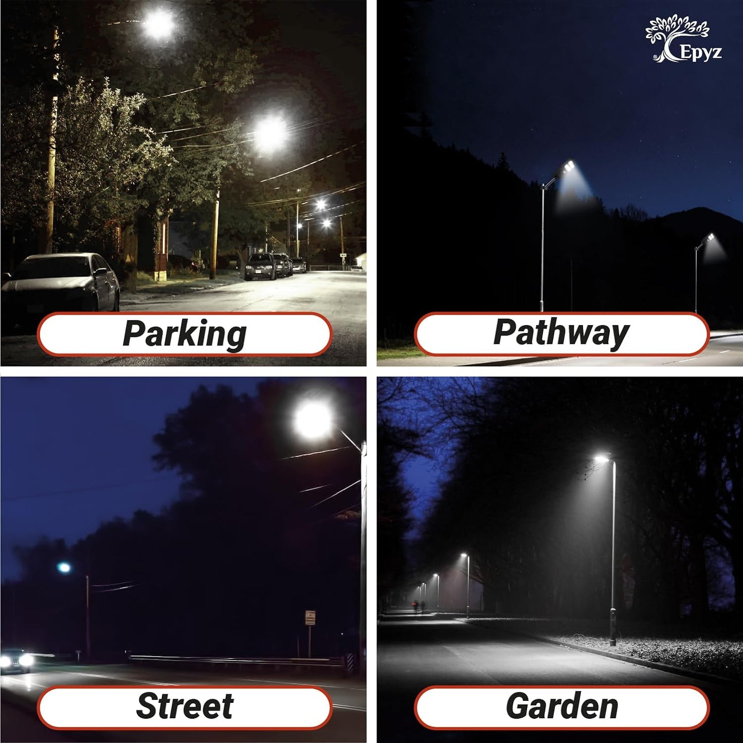 1223- Street Lights Solar Powered 80 Watt Funciton for Outdoor Lighting waterproof-Pack of 1