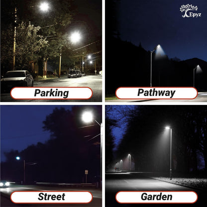 1223- Street Lights Solar Powered 80 Watt Funciton for Outdoor Lighting waterproof-Pack of 1