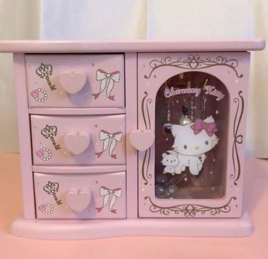 1749- Pink Jewellery Organizer