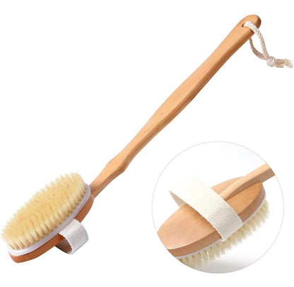 1687- Single Side Wooden Bath brush