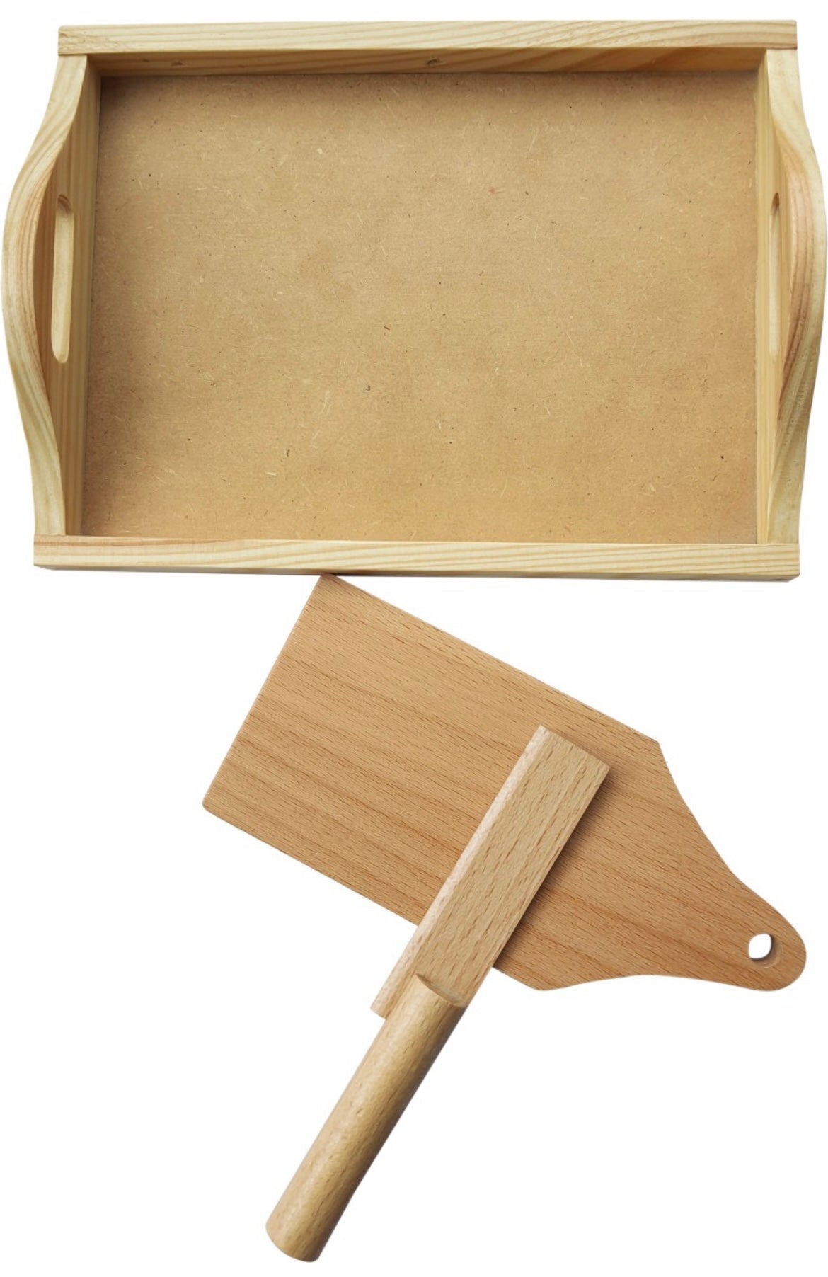 1564- Wooden Breakfast Cutting Toy