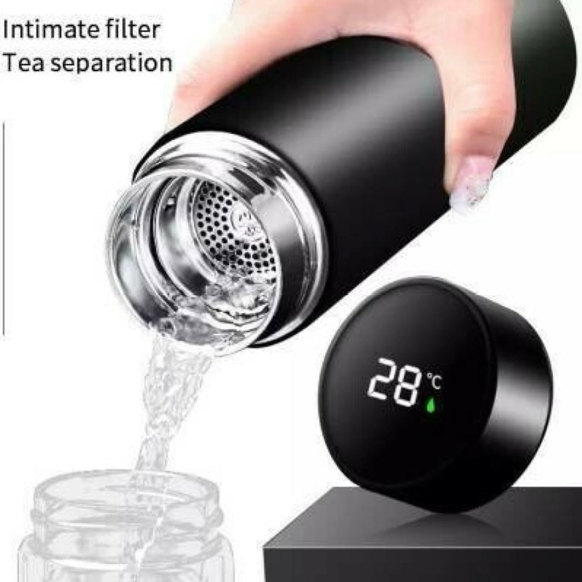 1012- 500ml Bottle with LED temperature display with touch screen