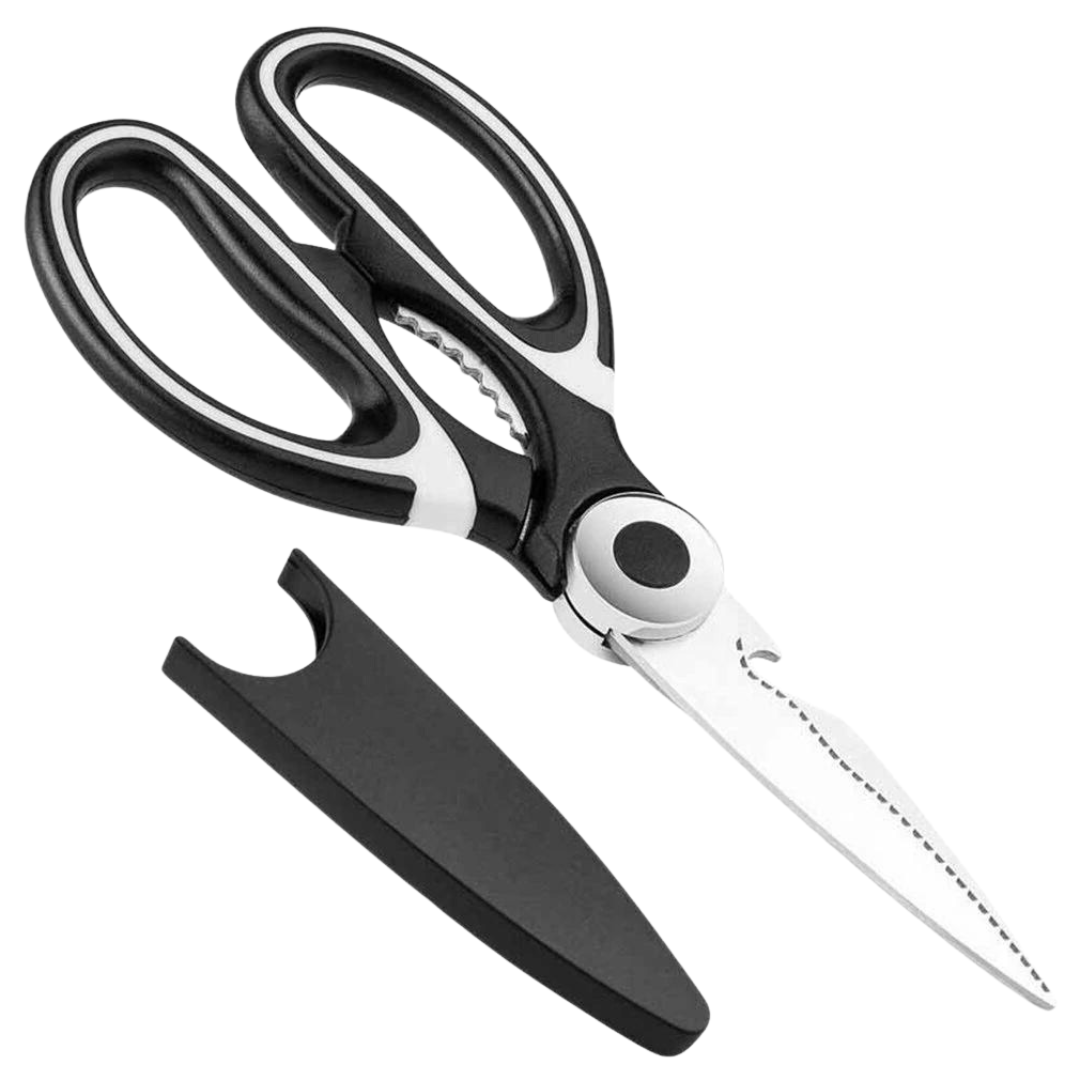 1127- Heavy Duty Scissors for Kitchen Use Chicken, Poultry, Fish, Meat Vegetables Scissors  (Set of 1, Black)