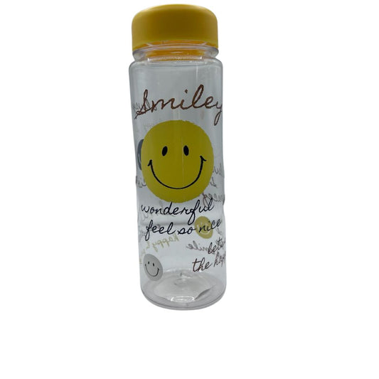 Smiley Drinking Bottle Transparent