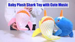 1574- Baby shark Soft toy with Music