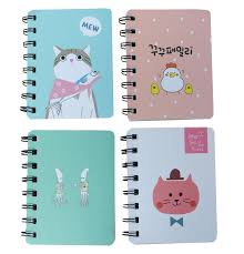 1622- Mini Spiral Notebooks (random designs)