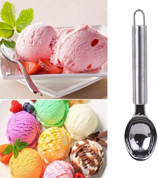 Ice Cream Serving Spoon Scooper Stainless Steel Ice-cream Spoon